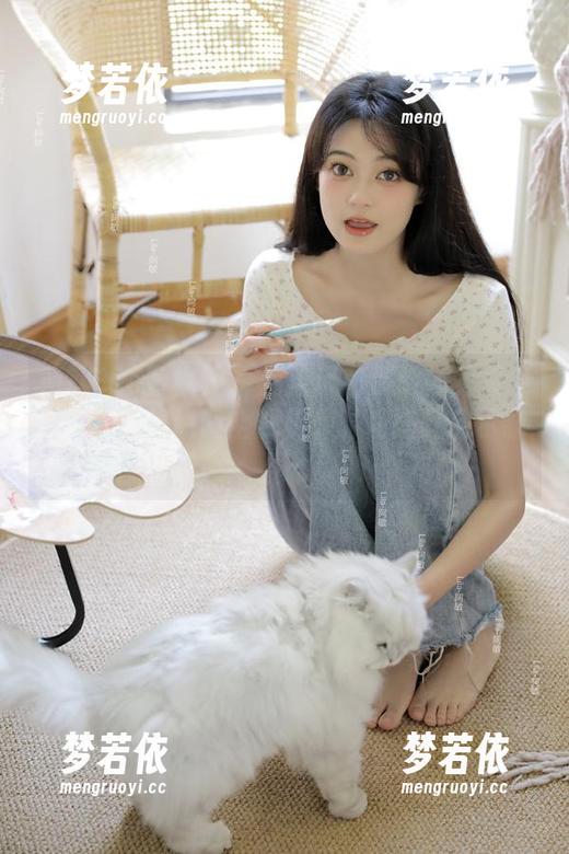 MiiTao蜜桃社 - 潮流风向标：韩贝贝牛仔裤写真集原图全解析，时尚搭配启示录.txt-梦若依