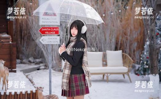 Neko薇薇与她的双人套图，免费下载，感受绝妙搭配的魅力吧！.txt-梦若依