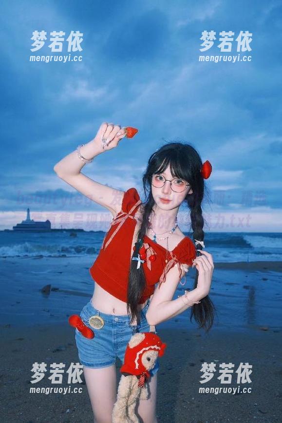 beautyleg - 发现Leonie的美丽：精选写真集呈现她JK风情的独特魅力.txt-梦若依