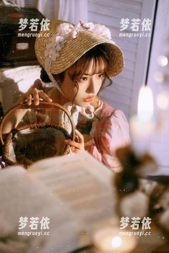 pans - 高清原图呈现小九女仆写真，尽享美丽与艺术的交融.txt-梦若依