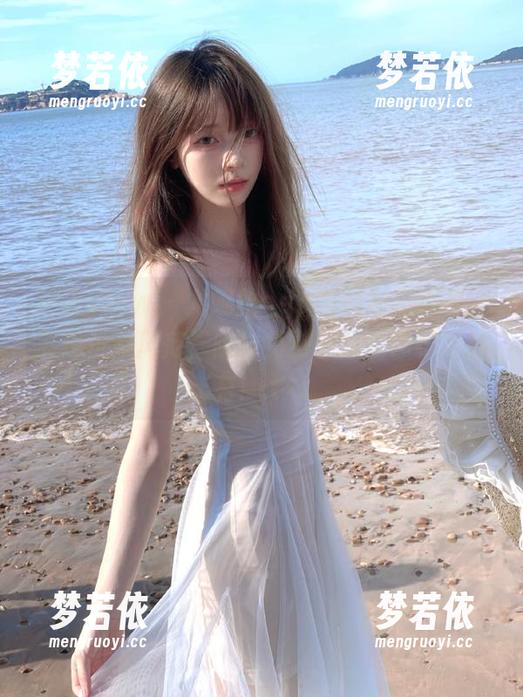 花漾show - 尤妮丝egg白衬衫写真集，展现优雅风范，限时免费下载让你瞬间拥有！.txt-梦若依