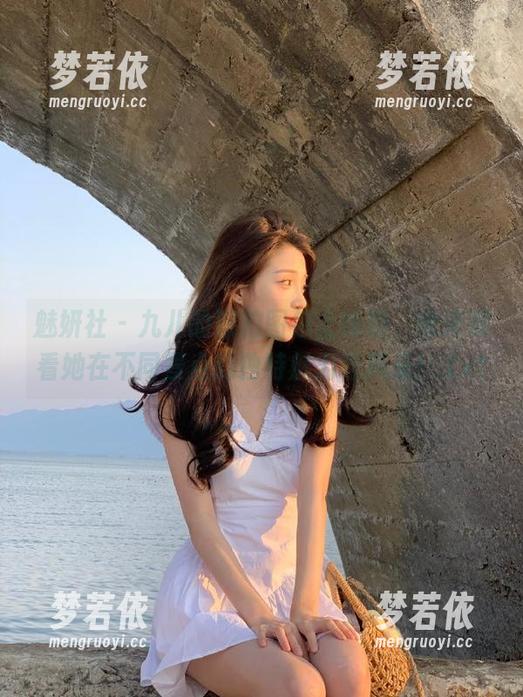魅妍社 - 九儿的旅拍图包上线啦，快来观看她在不同景点的独特魅力与风采！.txt-梦若依